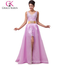 Grace Karin Removable Skirt Sleeveless Shining Beaded Prom Dress CL6038